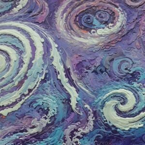 Jupiter`s North pole cyclones - liquid