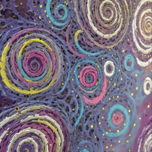 Jupiter`s North pole cyclones - tubes