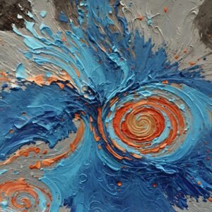 Jupiter`s vortices - red spot