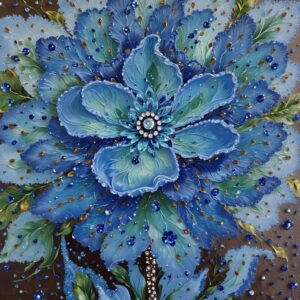 Crystal flower - gemstone